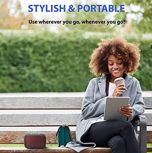 Говорник на TEK Styz компатибилен со вашиот LG G7 Fit Fabric Design 3W Playtime 6H Внатрешно, патување на отворено