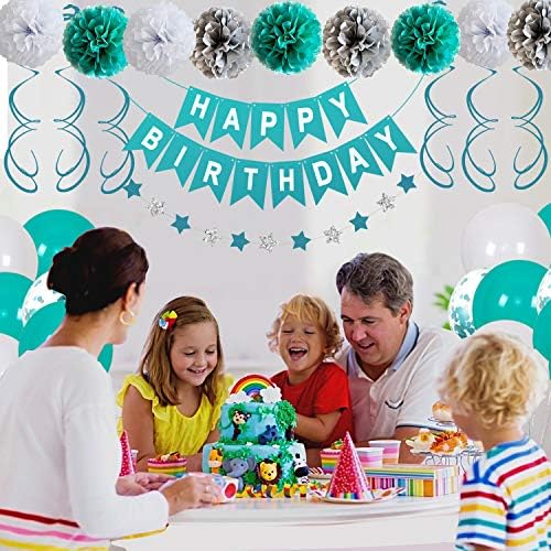 Роденденски украси, жени солки за роденденски балони за девојчиња момчиња мажи среќни роденденски партиски декор костум за 1 -ти 10