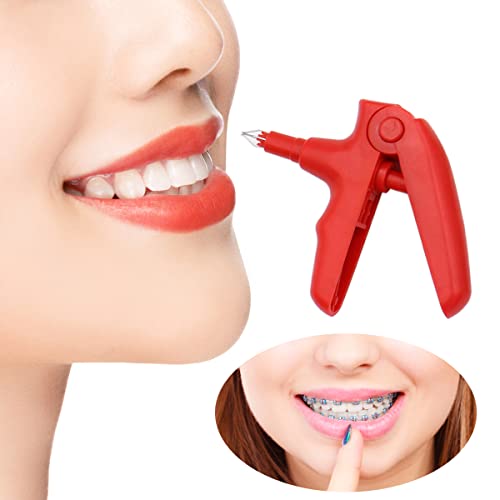 Ceonam Dental Orthodontic Ligature Gun and Orthodontic Ligature врски со повеќе бои 1040 компјутери, алатка за загради за гума, ортодонтски