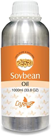 Масло од соја Crysalis | чисто и природно неразредено есенцијално масло органски стандард за заклучување на соја и спречува губење на влагата