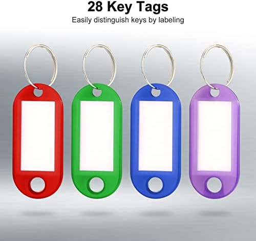 Сино подригнување Клуч Кутија Со Комбинација Заклучување-Клуч Кутија Ѕид Монтажа со 28 Куки И Клучни Ознаки - Метал Клуч Кабинет со 5 Клучни