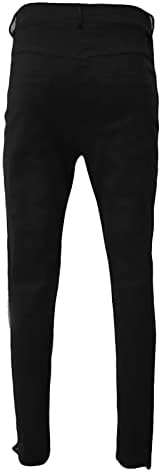 HDZWW на отворено плус големина на заштитени фармерки дами цврсти топли зимски елегантни пакувања Zipoff Bodcon дебели со џебови