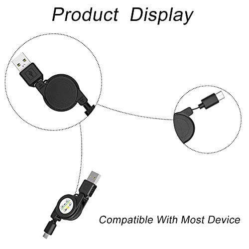 Micro USB кабел Yuanyoutong, кабел за полнење со полнење, кабел за полнач за телефони со Android, универзален кабел за брзо полнење за Android телефон, таблет, камера и електрична бан