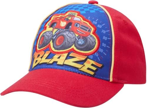 Blaze на Boys Nickelodeon Boys и Monster Machins Hat -Addjustable памучен бејзбол капа