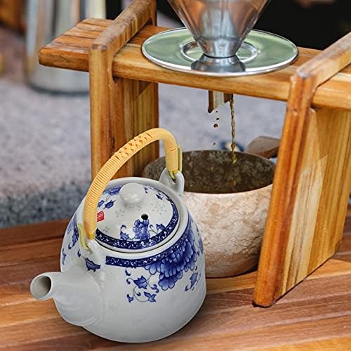 Keth Camping Kettle Camping Kettle Гроздобер керамички чај котел Јапонски керамички чајник со вода котел чајник чајник лабава