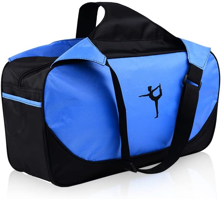 Јога торба, полиестерска материјална јога торба со голема капацитет мала салата торба жени со прилагодливи ленти за жени мажи спортски спортски
