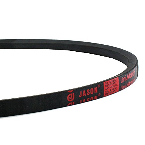 JASON INDUSTRIAL B71 5L740 V-појас, B/5L дел, природна гума/SBR/полиестер, 74 надворешна должина, 21/32 горната ширина, 13/32 дебела