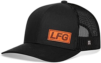 Хека Камион Хеп - lfg пиво ХОПС испратете ја капа, мрежна капа на отворено за мажи и жени, прилагодлива капа за бејзбол капа, капа за голф