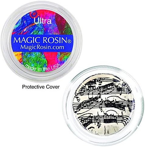 Magic Rosin Ultra Bach Manuscript - Професионални розини за инструменти за виолончело и бас - Одличен зафат - испорачува јасен