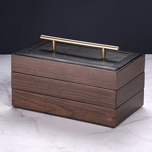 SCDHZP дрвена накит кутија за накит приказ на ковчези обетки прстени кутии за накит организатор кутија за подароци
