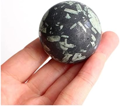 AC216 1PC 40-60мм природен медицински камен кристал топка сферабол штанд полиран глобус украс заздравување домашен декор колекција