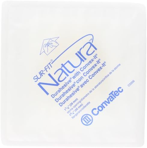 Sur-Fit Natura Sur-Fit Natura Duraesive Skin Barrier со пред-отсечен отвор од 1-1/8 , 10 брои