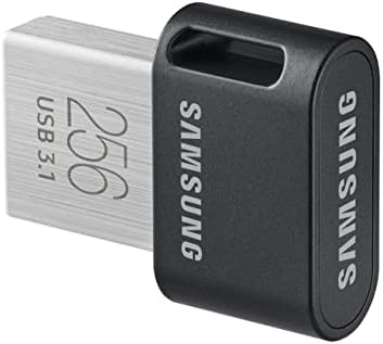 SAMSUNG MUF-256AB / AM FIT Плус 256GB-400MB/S USB 3.1 Флеш Диск, Gunmetal Греј