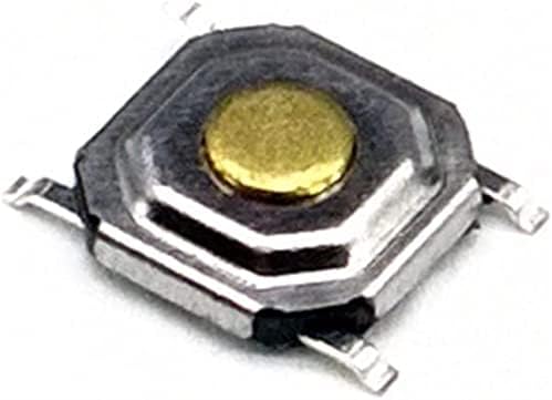 Микро прекинувачи 12V 5.2 * 5.2 * 1,5мм 12V 0,5А 4 пин копче за копче метална тактилна микро тактика Преклопник на бакар интеррекција 4x4x1.5