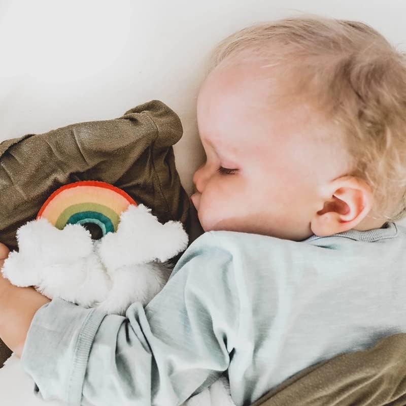 Луси Дарлинг Мало виножито безбедносно ќебе меко бебе yубов бебе подароци за новороденчиња и девојчиња бебешки играчка играчка мала