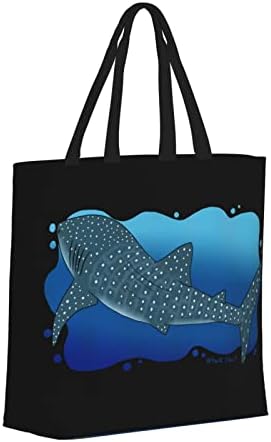 Tote Tote Tote Tote, торба за рамо на кит, торби за намирници што може да се користи за секојдневна торба за дневна употреба