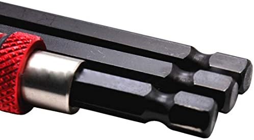 Шрафцигер Нов хексадецимален магнетски окус завртка за држач за завртки за вежбање Брзо ослободување на држач за шрафцигер со магнетски бит - држач за шрафцигер -