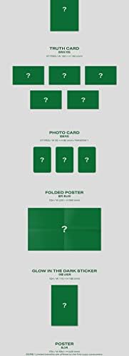 IKON B.I COSMOS Half Album Content+Poster+Порака за фото -картички Постави+Следење KPOP Запечатен