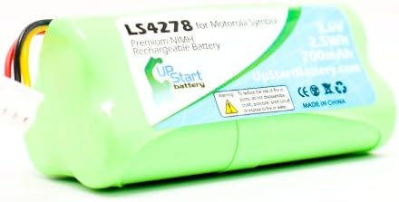Замена на 2 пакувања за симбол Motorola BTRY-LS42RAAOE-01 батерија-компатибилна со батеријата на Symblod Motorola LS4278