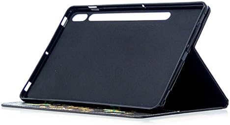 Таблет компјутер, шема за облик на флип-заштита, кожен паричник таблет таблета за Samsung T870 магнетски ултра-тенки анти-тенок