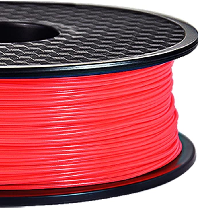 LZRONG 1 kg/spool 3D печатач PLA FILAMENT темноцрвена боја за 3Д печатач 1,75мм