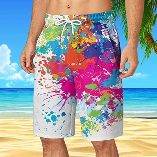 Саксигол Хавајски мажи џогери панталони летни празници во стилот на плажа Служливи влезови за сурфање на сурфање на пливање 2023 табли