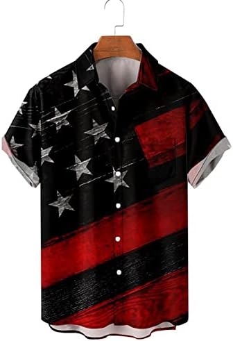 Bmisegm летни кошули за пливање за мажи за мажи за независност на мажи 3Д дигитално печатење Персонализирани модни кошули со долг ракав
