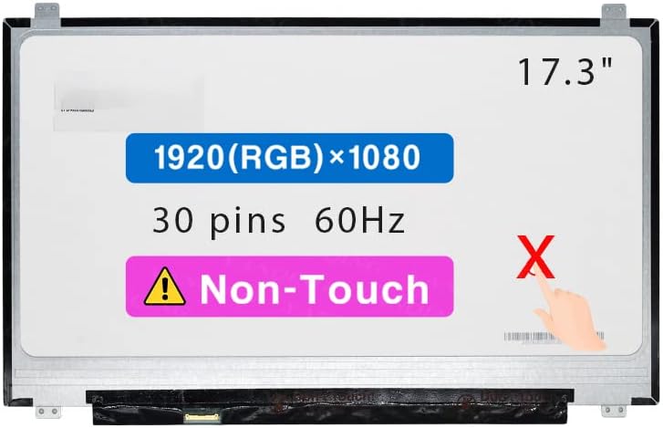Замена на екран за Dell Inspiron 17 5765 5767 5770 5775 17.3 FHD 1920x1080 30 PIN 60Hz LCD LCD LCD не-допир на екранот