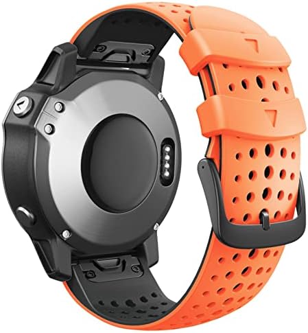 CEKGDB 26 22mm Внимателни ленти за часовници за Garmin Fenix ​​6 6x Pro 5 5x 3 3HR 935 945 Watch Silicone Correa Smart Watch Smart Watch Brake
