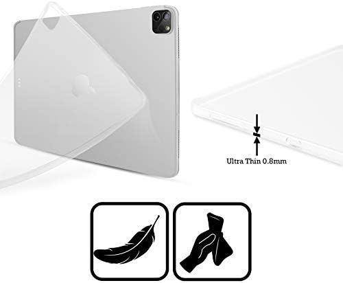 Дизајн на главни случаи, официјално лиценциран NHL Jersey Los Angeles Kings Soft Gel Case компатибилен со Apple iPad Mini