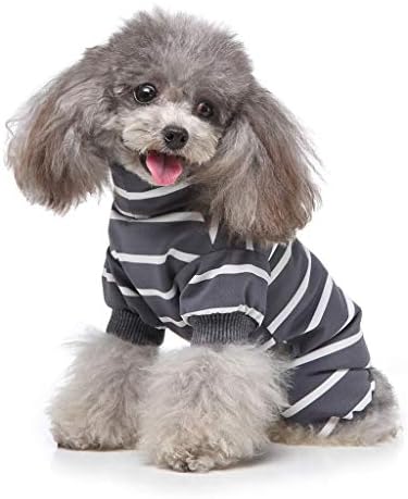 Џемпер за кучиња голема облека за миленичиња дома облечена шарена печатена елек мека маици со мала тежина подарок за кученца пижами
