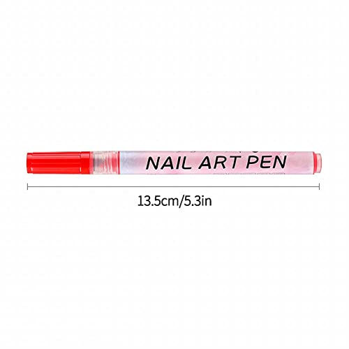 Нокти молив акрилик боја пенкало пенкало Пенка за бои 12 бои за нокти молив 30 мл точки пенкала за нокти