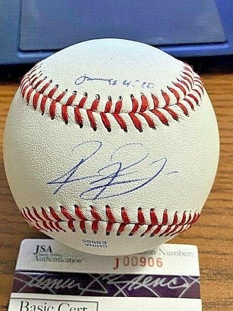 Роби Рос 3 потпиша автограмиран ол бејзбол! Ренџерс, Црвен Сокс! ЈСА! - Автограмирани бејзбол