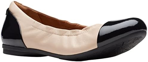 Clarks Women'sенски рена џез балет чевли