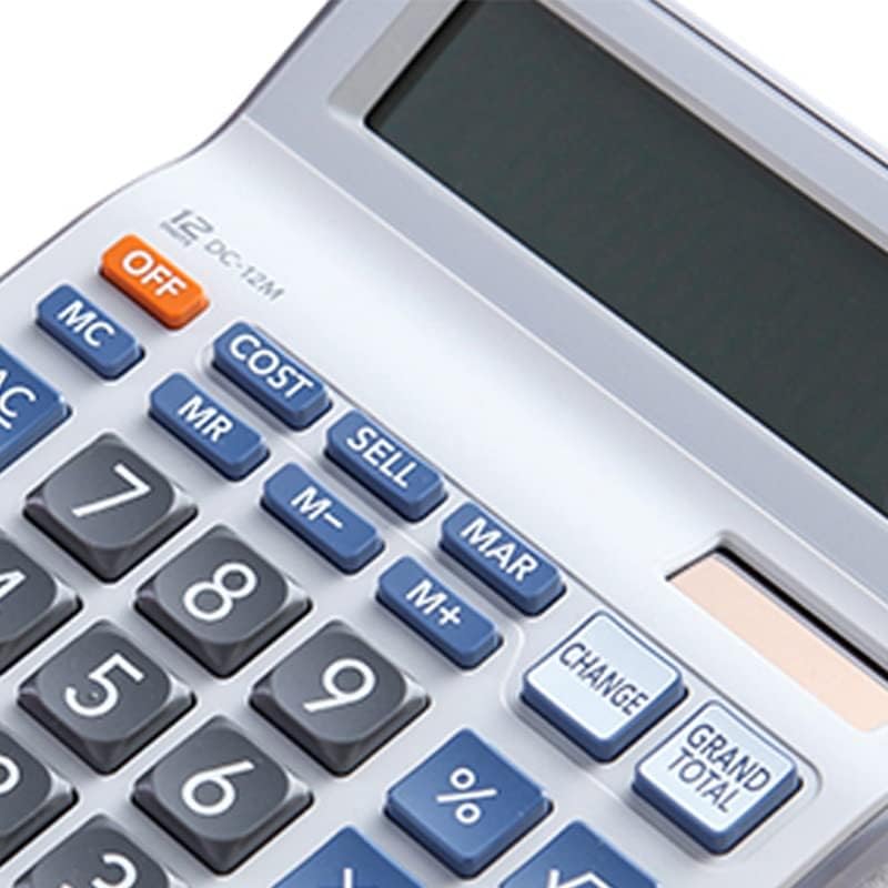 Калкулатор за десктоп Quul 12 цифрен калкулатор Бизнис канцеларија за деловни материјали за деловни активности