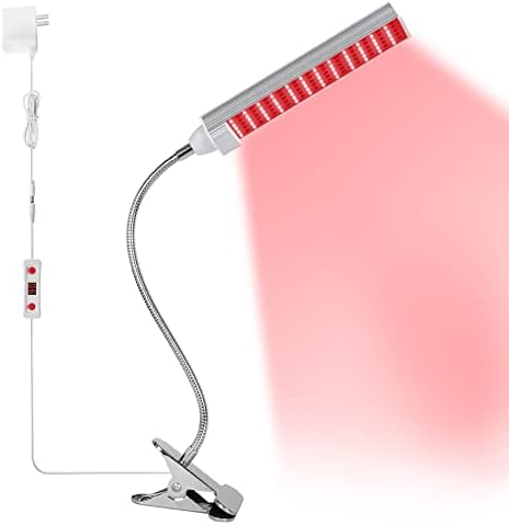 LED за терапија со инфрацрвена и црвена светлина со тајмер, 660nm & 850nm LED - M7685