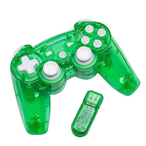 PDP Rock Candy Wireless Controller, Green - PlayStation 3