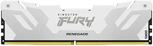 Кингстон Фјури Отпадник Вајт 32GB 7200MT/s CL38 DDR5 DIMM | Overclocking | Intel XMP 3.0 | Комплет од 2 | KF572C38RWK2-32