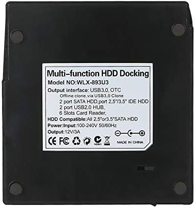 ERYUE Мултифункционален 2.5/3.5 IDE&засилувач; Хард Диск База USB 3.0 HDD Докинг Станица Три-Беј HDD Докинг Станица САД Приклучок