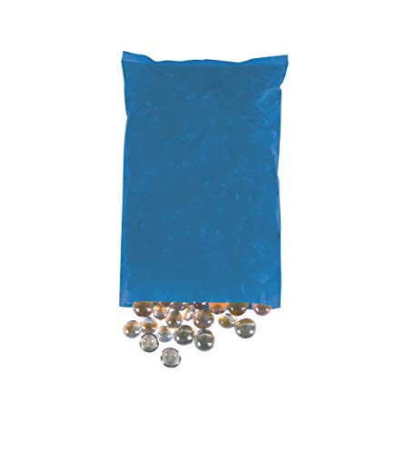 Aviditi 6 x 9 рамни отворени сини пластични поли полиња за забави, подароци, делови, складирање, пакување и многу повеќе, 2 мил