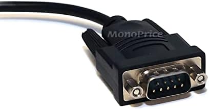 Monoprice 3FT USB во сериски конвертор кабел