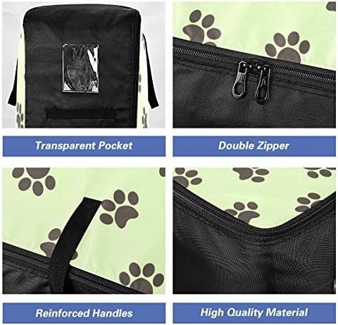 Торба за Складирање Облека Од емеливор Под Креветот За Ватенка-Торба За Организатори На Канџи За Кучиња Со Голем Капацитет Со