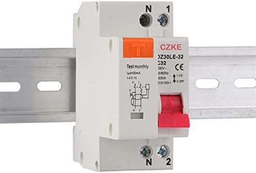 NYCR DZ30LE-32 230V 1P+N 36mm Преостаната струја на струјно коло со над и кратка струја за заштита на истекување RCBO MCB