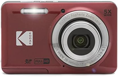 Кодак Pixpro FZ55 дигитална камера + кутија за камера од точка и снимање + Sandisk 128 GB SDXC мемориска картичка