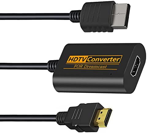 [RGB сигнал излез] Dreamcast to HDMI адаптер, Jadebones HD HDMI кабел, Dreamcast во HDMI конверторот за конзолата Sega Dreamcast