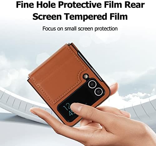 Newgoodcase Компатибилен За Телефонска Кутија Samsung Galaxy Z Flip 4, Заштитник За Паметни Телефони Отпорен на Удари, Модна Преклопна Кутија за Galaxy Z Flip 4
