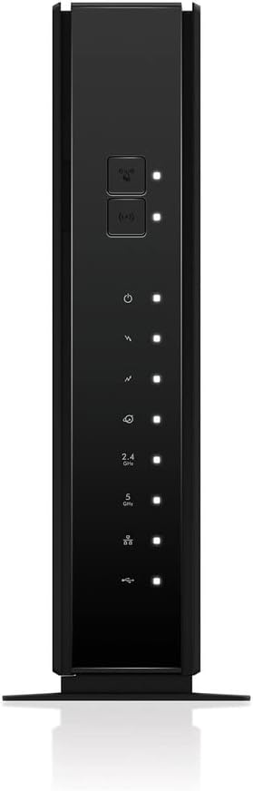 Netgear Кабелски Модем Со Вграден Wifi Рутер-Компатибилен Со Сите Главни Кабелски Провајдери вкл. Xfinity, Спектар, Cox-За Кабелски Планови До 400mbps-AC1200 Wifi Брзина-DOCSIS 3.0