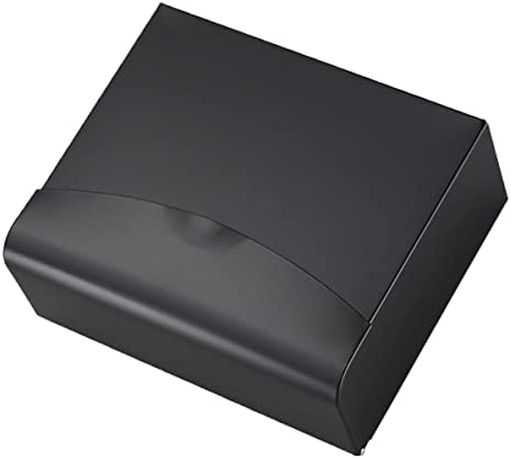 Полици со црни wallидови од кабилок 2 парчиња за монтирање црна wallидна хартија кујна тоалет тоалетот wallид алуминиум решетката