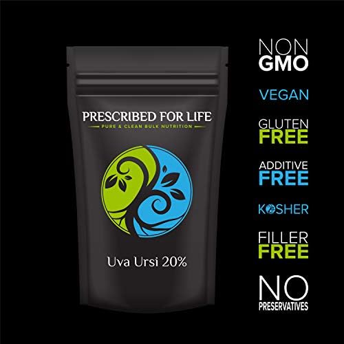 Пропишано за живот uva ursi - 20% арбутин - прашок за екстракт од природен лист, 25 кг