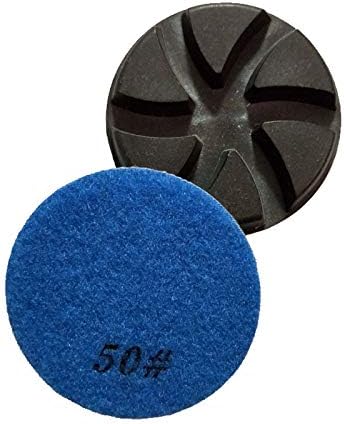 7 парчиња/постави 3inch Подлога за полирање на бетонски подот 80мм Поврзници за полирање на дијаманти суво или влажно реставрацијата за мелење на диск HF11 од делови од Xm